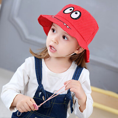 

Cute Cartoon Bunny Summer Kids BoyS Girls Hats Cotton Accessories Reversible Sun Hat UV Protection Caps 3-7Y new