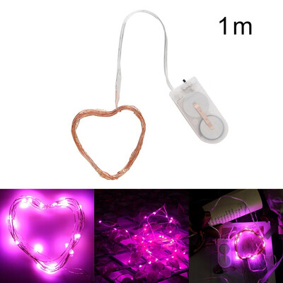 

Fairy Lights Copper Wire LED String Lights Battery Operated Decorative For Home Garden Party Bars Indoor Outdoor Decorations