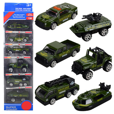 

YIWULAMini inertia Alloy Car Model Toy Military Car Boy Model Children Car Toy