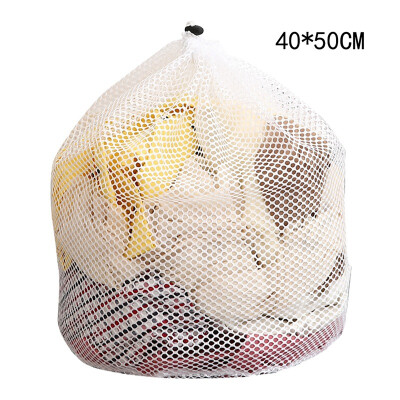

Practical Large Washing Net Bags Durable Fine Mesh Laundry Bag With Lockable Drawstring For Big