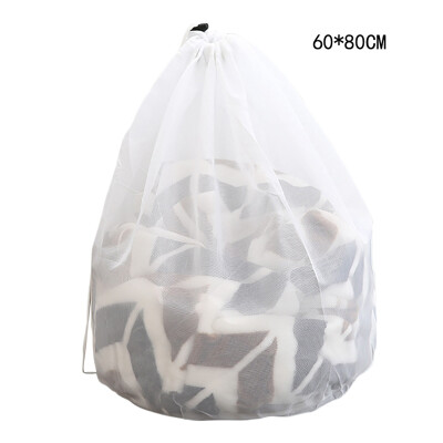 

Practical Large Washing Net Bags Durable Fine Mesh Laundry Bag With Lockable Drawstring For Big