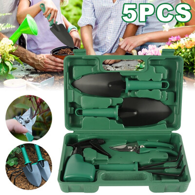 

5pcsSet Garden Tools Set Lightweight Non-slip Handle with Anti-rust