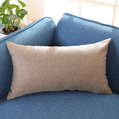 

〖Follure〗Rectangle Cushion Cover Silk Throw Pillow Case Pillowcase