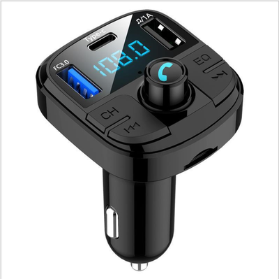 

BT29 car mp3 Bluetooth player QC30 dual USB fast charge Bluetooth hands-free mp3 type car charger