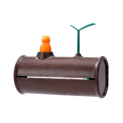 

Gobestart Rubbish Bag Squirrel tree hole Design Storage Wall-mounted Clamshell storage box