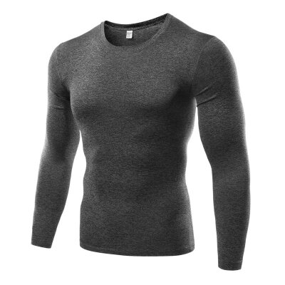 

1PC Mens Compression Under Base Layer Top Long Sleeve Tights Sports Running T-shirts