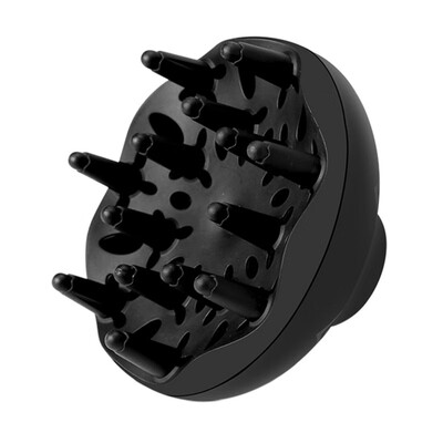 

Universal Hair Diffuser Adaptable for Blow Dryers for Curly or Wavy Hair Shiny Black