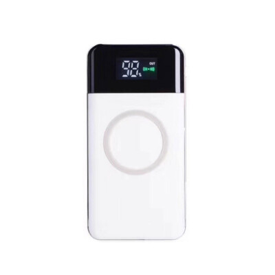 

2019 New Qi Wireless 20000mAh Power Bank 2USB LED CLD Portable Fast Charger External Battery For iPhone Android