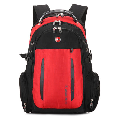 

2019 New Military Army Multifunction 156inch Laptop Bag Backpack External USB Charge Schoolbag Red