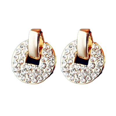 

Ear 1 Crystal Elegant Best Jewelry Pair Rhinestone Ear Stud Rhinestone Women Stud Lovely Earrings