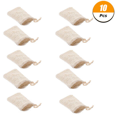 

Handmade Soap Storage Bag Ramie Foaming Net Handmade Cotton And Linen Products One For Dual Use