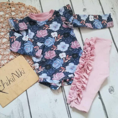 

2PCS Newborn Infant Baby Girl Outfits Clothes Set Romper BodysuitPants Leggings
