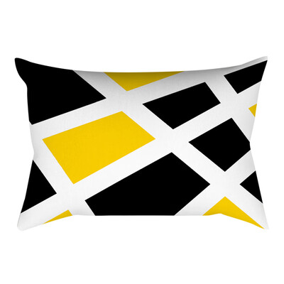 

〖Follure〗Pineapple Leaf Yellow Pillow Case Sofa Car Waist Throw Cushion Cover Home Decor