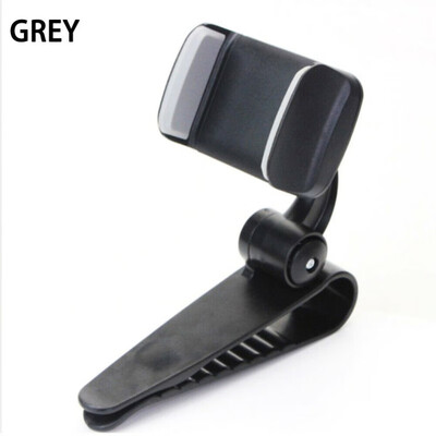 

Universal Car Phone Holder Stable Firm Sun Visor Shield Air Vent Clip Phone Bracket Practical Phone Accessories