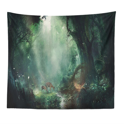 

Toponeto Home decor Tapestry With 3D painting flower Wall Art Hippie Wall Hanging Bohemia