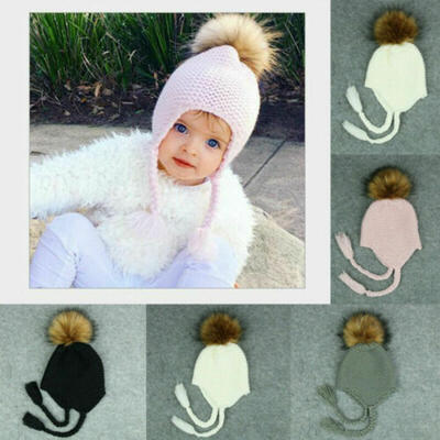 

Cute Toddler Kids Girls&Boy Baby Infant Winter Warm Crochet Knit Hat Beanie Caps