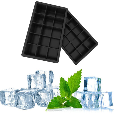 

Toponeto 2PC Party Special Ice Cube Creative Household Food Grade Silicone Ice Tray