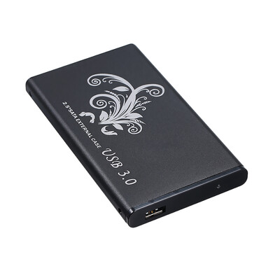 

25 Inch HDD Case SATA HDD to USB30 Converter Adapter External Case 3TB Hard Disk Drive Box External HDD EnclosureBlue