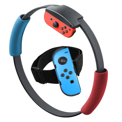 

Ring Con for Nintend Switch Fitness Ring Fit Adventure Sport Game Set Adjustable Leg Strap Sport Band Ring-Con Anti-Slip Grips