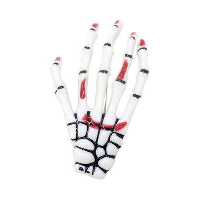 

Resin Skeleton Hands Bone Claws Hairpins With Alligator Clip Women Girls Hair Accessories