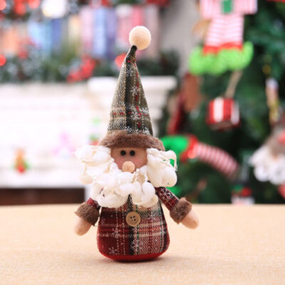 

Christmas Children GiftsTree Cartoon Decorations Doll Doll Christmas Tree Cloth Ornaments