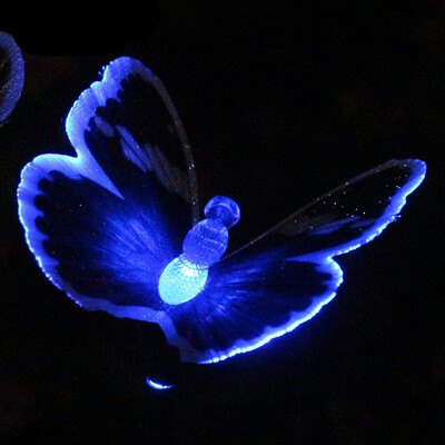 

Gobestart Butterfly Solar Power LED Light Outdoor Garden Lawn Lamp Decor Fairy Light
