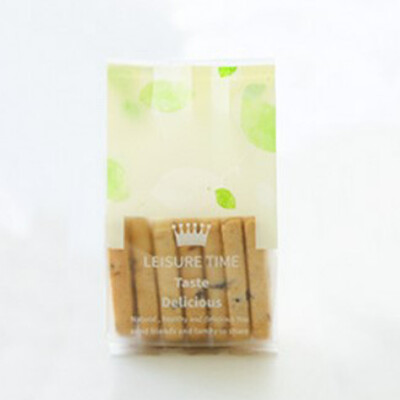 

Fresh Leaves Long Eared Rabbit Cookie Bag Frosted Food Bag Flamingo Snack Nougat Packaging Bag