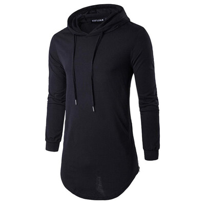 

New Men Hooded 2017 Male Long Sleeve Hoodie Sweatshirt Men Slim Mens Hoodie Sportswear 5 Colors W13