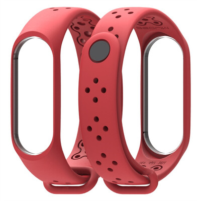 

〖Follure〗Durable Replacement Silicone Anti-off Wristband for Xiaomi Mi Band 3 Smart Watch