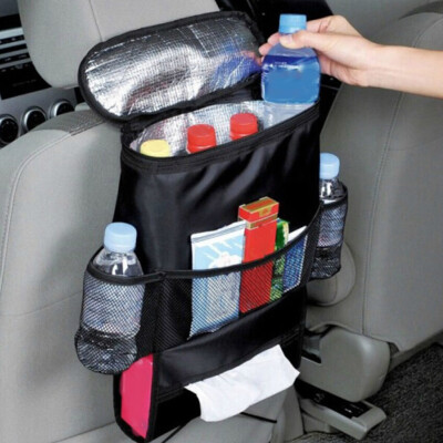 

〖Follure〗Car Seat Back Organizer Storage Bag Hanging Multi-Pocket Ice Bag Lunch Bag