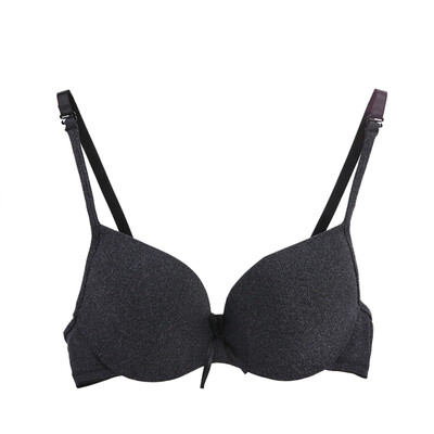 

Seamless Underwire Women Sexy Bra Color Cotton Thin Bras Smooth Gathered Underwear Girl Wrapped Push Up Bra for Women