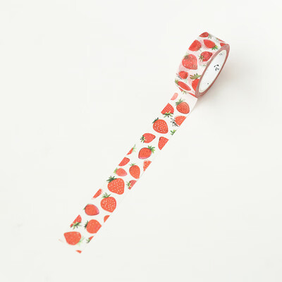 

Summer Hand Painted Watercolor Fruit Tape Stickers DIY Home Party decorative materials