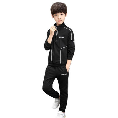 

Autumn Baby Boys Letters Print Long Sleeve Sports Sweatshirt Trousers Casual Outfits Clothes 4-11T