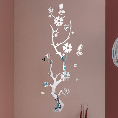 

〖Follure〗3D Diy Plum Blossom Fashion Acrylic Wall Sticker Modern Stickers Decoration