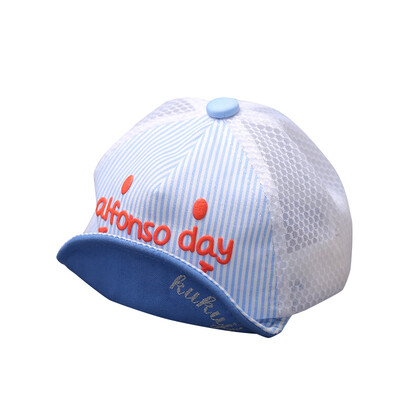 

Children Sun Hat New Summer 0-3T Baby Boys Girls Adjustable Cap Mesh Hat Newborn Infant Soft Baseball Caps
