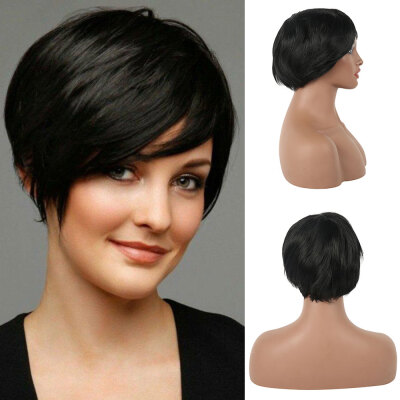 

New Fashion Soft Wigs Short Straight Hair Wig Party Best Gift for Women