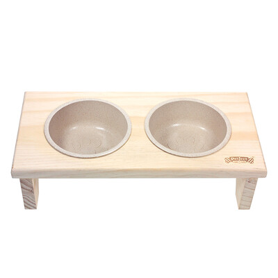 

Thousand feathers Soleil pet supplies dog pot dog bowl cat pot cat bowl environmental straw straw combination bowl