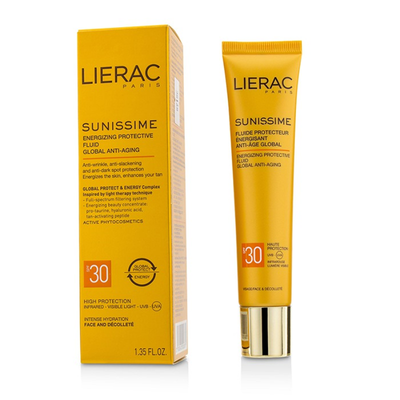 

LIERAC - Sunissime Global Anti-Aging Energizing Protective Fluid SPF30 For Face & Decollete 40ml135oz
