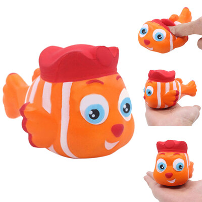 

YIWULAStress Reliever Cute Clownfish Scented Super Slow Rising Kids Squeeze Toy
