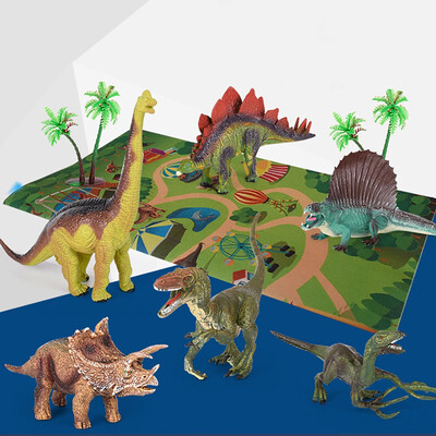 

YIWULANovelty Simulated Dinosaur Animals World Model Figure Realistic Kids Toy Gift