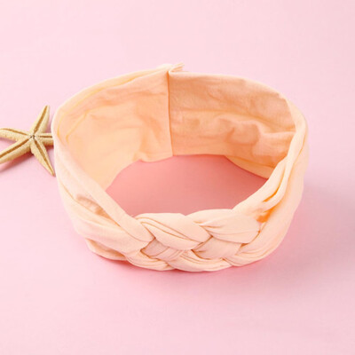 

Newborn Girls Baby Toddler Turban Solid Soft And Comfortable Knot Hair Band Headwear