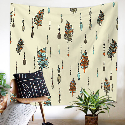 

Gobestart Colorful Print Tapestry Art Room Wall Hanging Tapestry Art Nature Home Decor