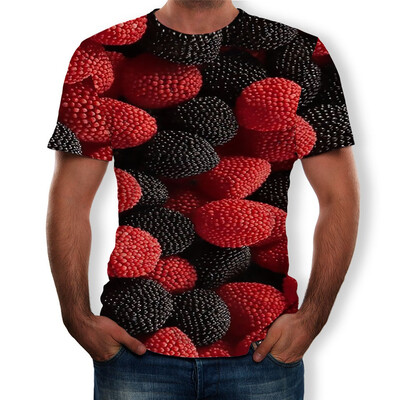 

Toponeto Mens 3D Printed Funny Round Neck Short Sleeves Fashion T Shirt Blouse Tee