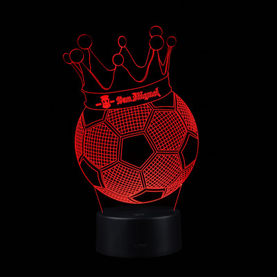 

〖Follure〗LED 3D Illuminated Lamp Optical Illusion Desk Night Light With 7 Color Changing