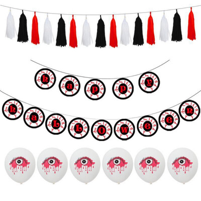 

Balloons Decoration Halloween Latex Balloons Kit Halloween Party Supplies Decoration