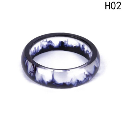 

Painting Ink Resin Glue Trend Color Personality Ink Blue Ring Resin Pattern