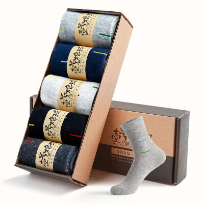 

Mens cotton socks Cotton sports socks male Medium socks boxed