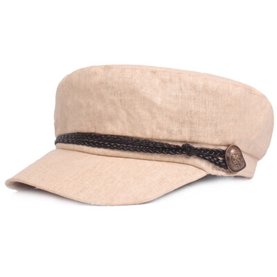 

Ladies Cotton Baker Boy Newsboy Cabbie Cap Elegant Visor Blend Berets Winter Warm Peaked Hats For Women