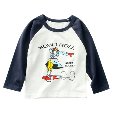 

Cartoon Autumn Shirts Boy Girls Kids Clothing Children T-shirts for Boy Cotton Long Sleeve T Shirts Tops 1-7 Years