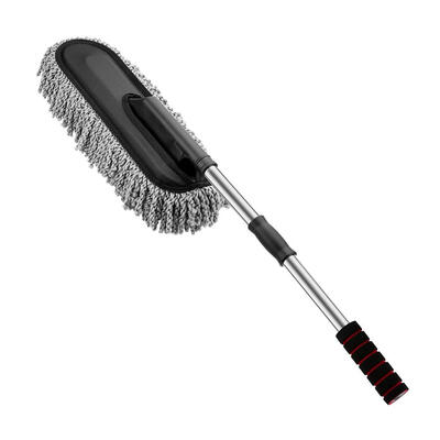 

Car Cleaning Brush Microfiber Auto Window Wash Cleaner Long Handle Dust Car Care Towel Handy Washable Car Dirt Dust Clean Brush